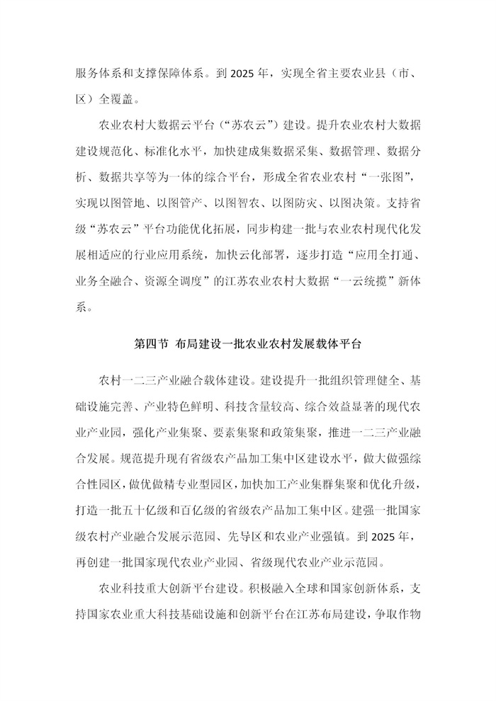 【江蘇】江蘇省“十四五”全面推進鄉(xiāng)村振興加快農(nóng)業(yè)農(nóng)村現(xiàn)代化規(guī)劃(圖70)